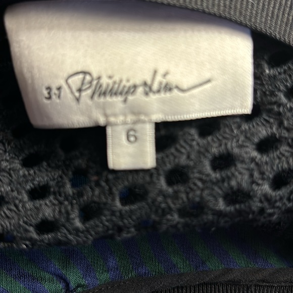 3.1 Phillip Lim crop top, tassels, cut out cloth at back, fringed trim. Size 6. - Picture 7 of 7